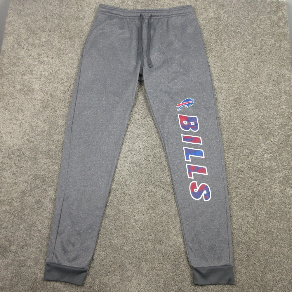 Buffalo‎ Bills Sweatpants Mens XL Gray Zubaz Joggers NFL Team Joggers Fleece EUC